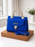 Metal Handle Crossbody Bag - Image 3