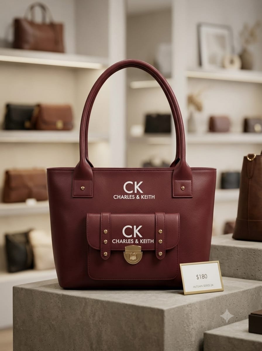 WhatsApp Image 2026-07-16 at 9.51.49 PM (1) Elegant CK-Style Shoulder Tote - Image 1