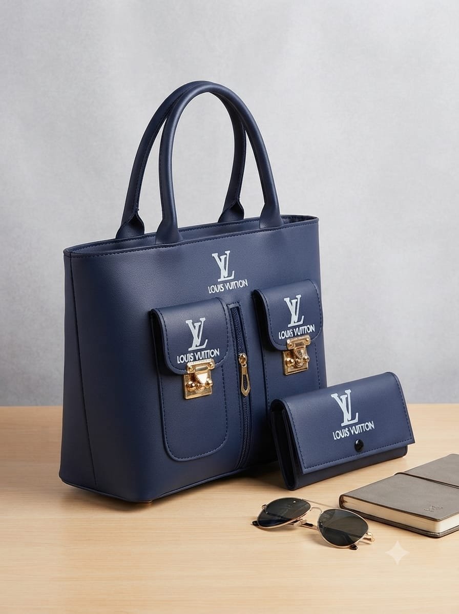 WhatsApp Image 2026-07-17 at 5.11.46 PM (1) Elegant Handbag & Matching Wallet Set - Image 1