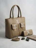 Elegant Handbag & Matching Wallet Set - Image 4