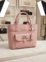 Midnight Luxe Top Handle Tote Bag - Image 4